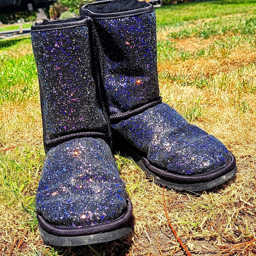 Ugg sparkly mid-calf boots